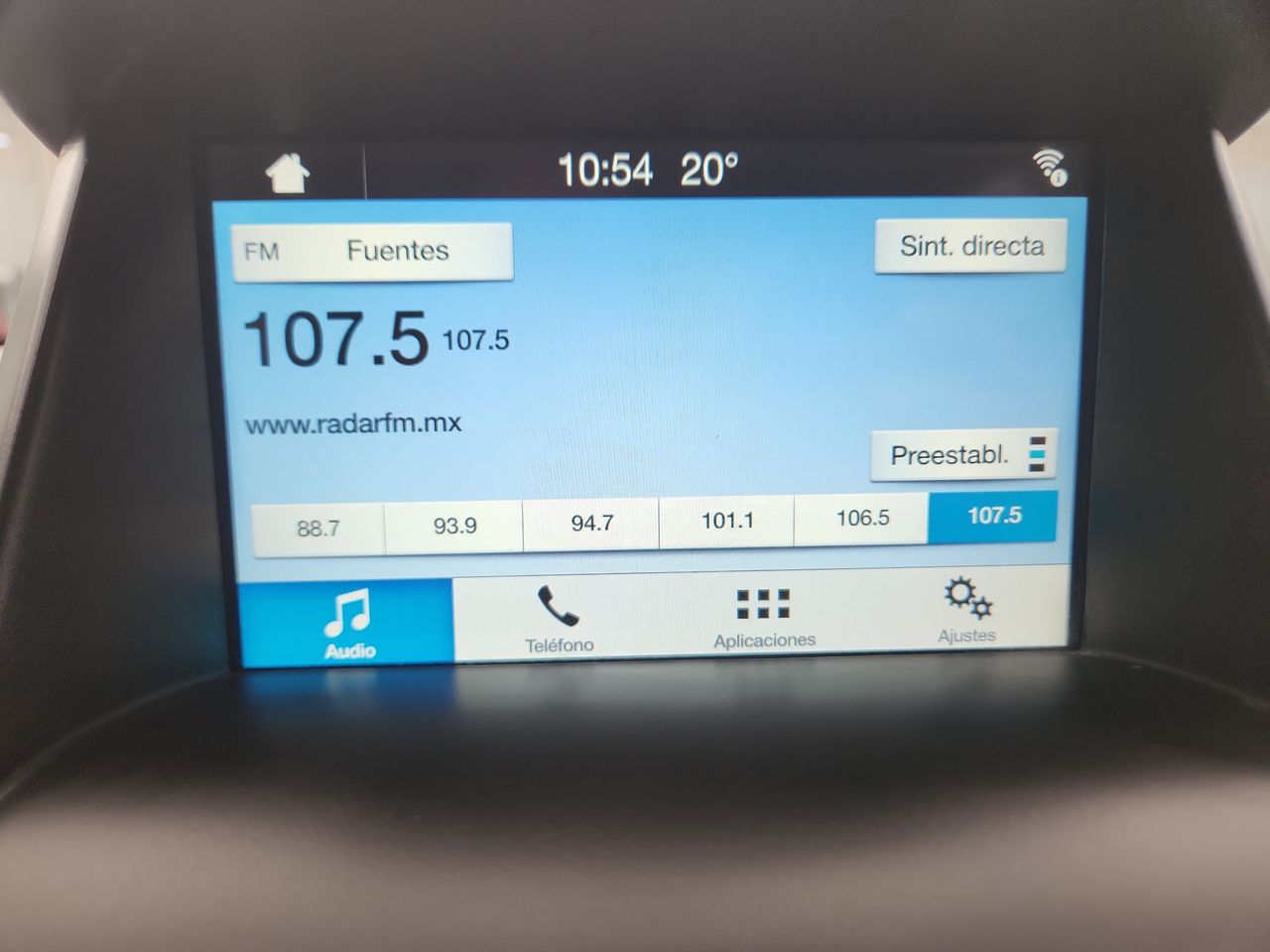 2019 Ford FIESTA SE TM 4 PTAS 1.6L